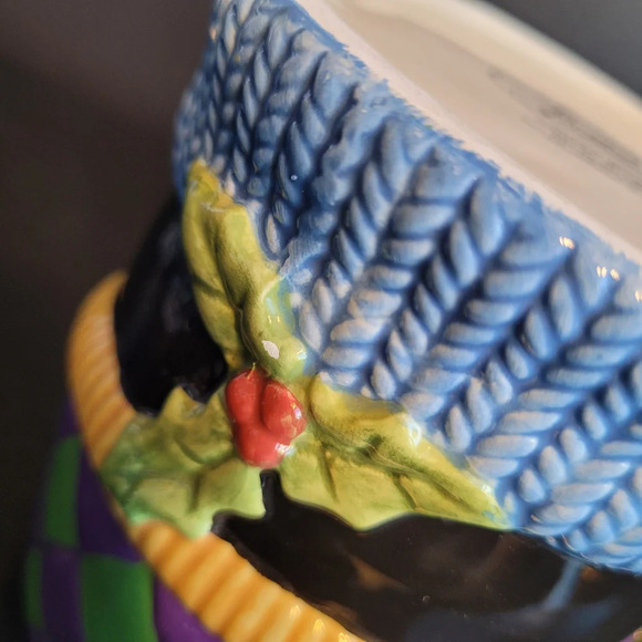 Susan Winget Rudolph Reindeer Penguin “Tis The Season“ 2 x 20oz Christmas  mugs - Picture 10 of 12